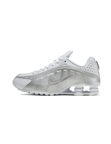 Shox R4 White Metallic Silver Voir les baskets