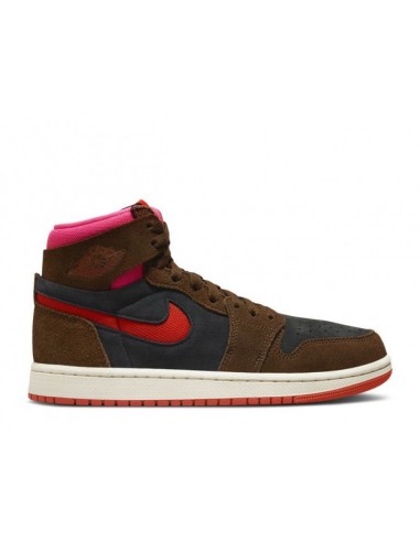 Air Jordan 1 High Zoom Air CMFT 2 Cacao Wow Picante Red (W) solde