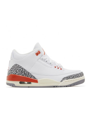 Air Jordan 3 Retro Georgia Peach (W) brillant des détails fins