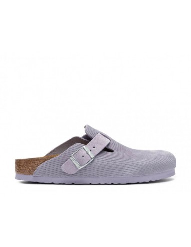 Birkenstock Boston Suede Leather Purple Regular Comparez plus de prix