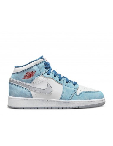 Air Jordan 1 Mid SE French Blue Light Steel (GS) online