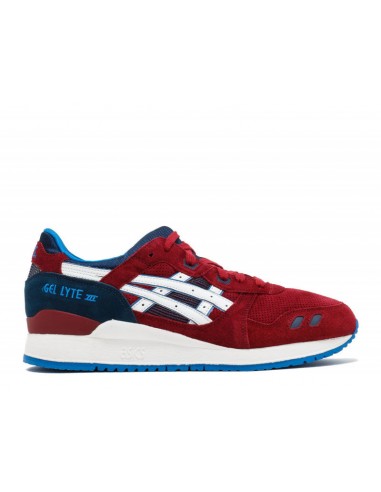 ASICS Gel-Lyte III Burgundy White Comparez et commandez 