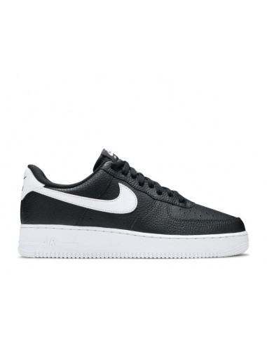 Nike Air Force 1 Low 07 Black White Pebbled Leather Comment ça marche