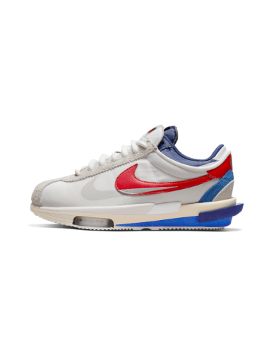 CORTEZ 4.0 SACAI WHITE UNIVERSITY RED BLUE Découvrez la collection