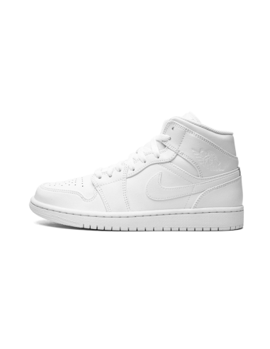 Air Jordan 1 Mid Triple White (2022) offre 