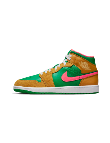 Air Jordan 1 Mid Wheat Watermelon d'Europe débarque