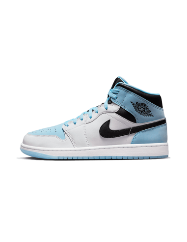 Air Jordan 1 Mid SE Ice Blue Black les ctes