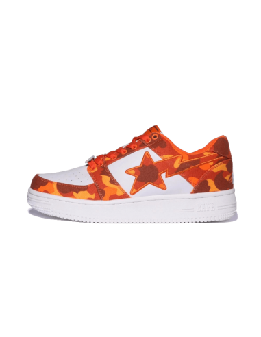 Bape Sta Hazard Heron Preston Orange soldes