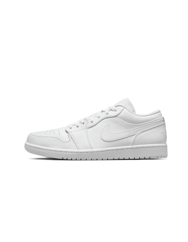 Air Jordan 1 Low Triple White (2022) en linge