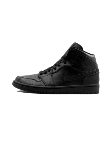 Air Jordan 1 Mid Triple Black votre restaurant rapide dans 