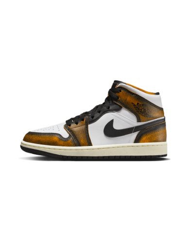 Air Jordan 1 Mid SE Orange Wear-Away du meilleur 