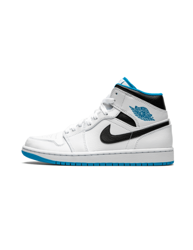 Air Jordan 1 Mid Laser Blue est présent 