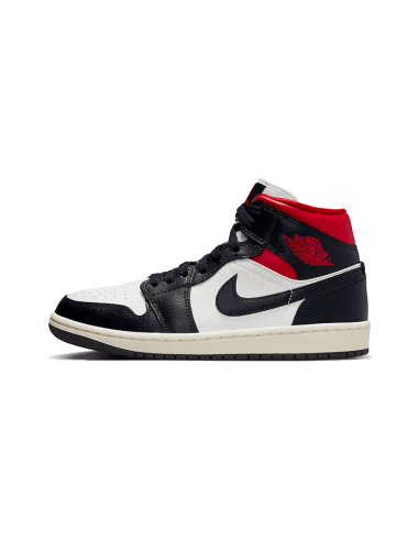 Air Jordan 1 Mid Black Gym Red Par le système avancé 