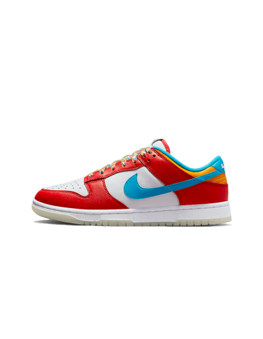 Dunk Low QS LeBron James Fruity Pebbles rembourrage situé sous