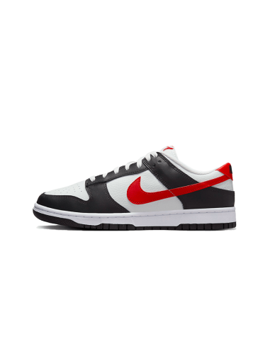 Dunk Low Black White Red l'achat 